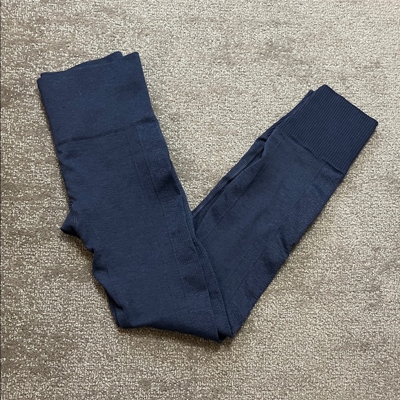 lululemon athletica Pants - Lululemon Wunder Train High‑Rise Leggings Blue Size 4